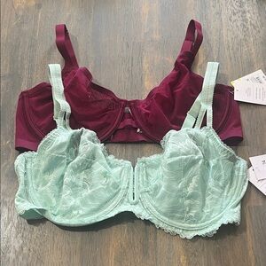 Women’s bras 2 pc set AUDEN BRAS NWT WOMENS INTIMATES